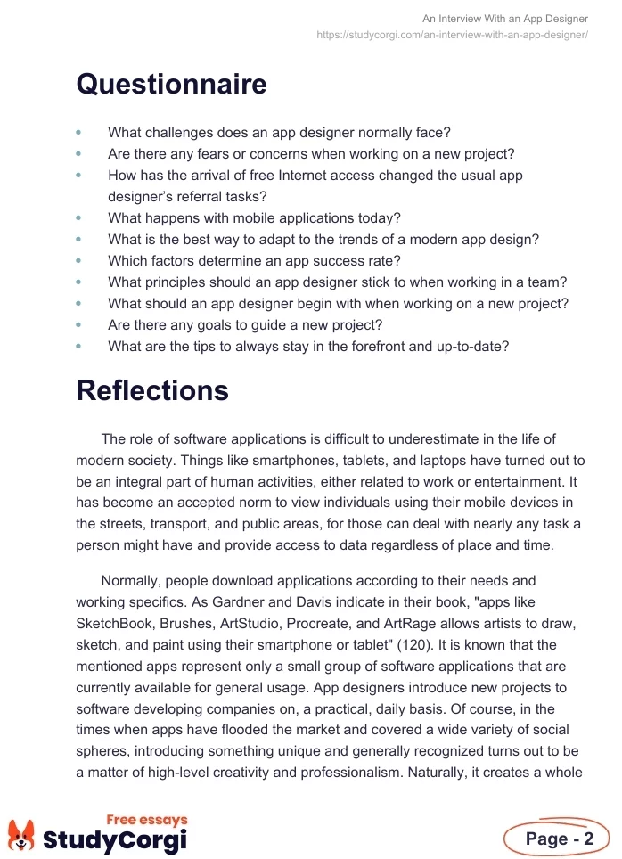 An Interview With an App Designer. Page 2
