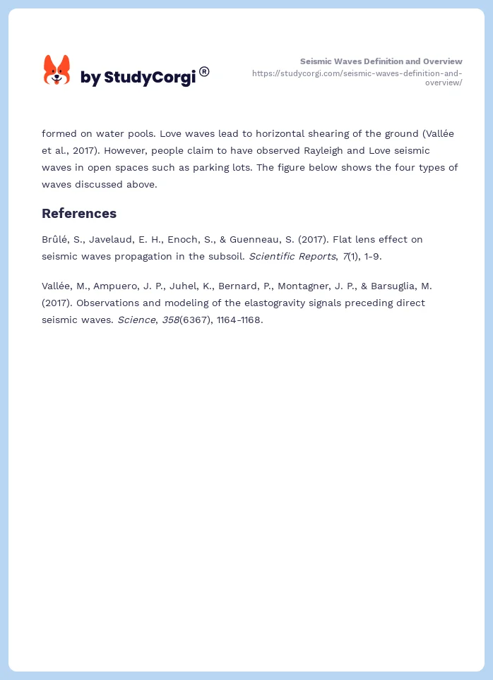 Seismic Waves Definition and Overview. Page 2