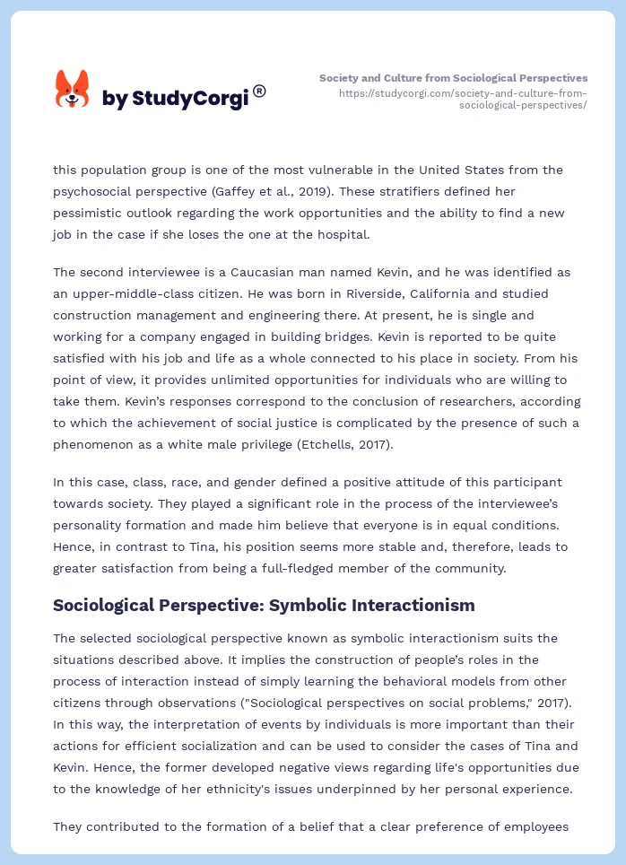 Society and Culture from Sociological Perspectives. Page 2