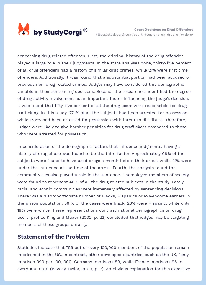 Court Decisions on Drug Offenders. Page 2