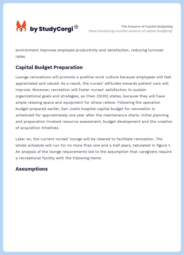 The Essence of Capital Budgeting. Page 2