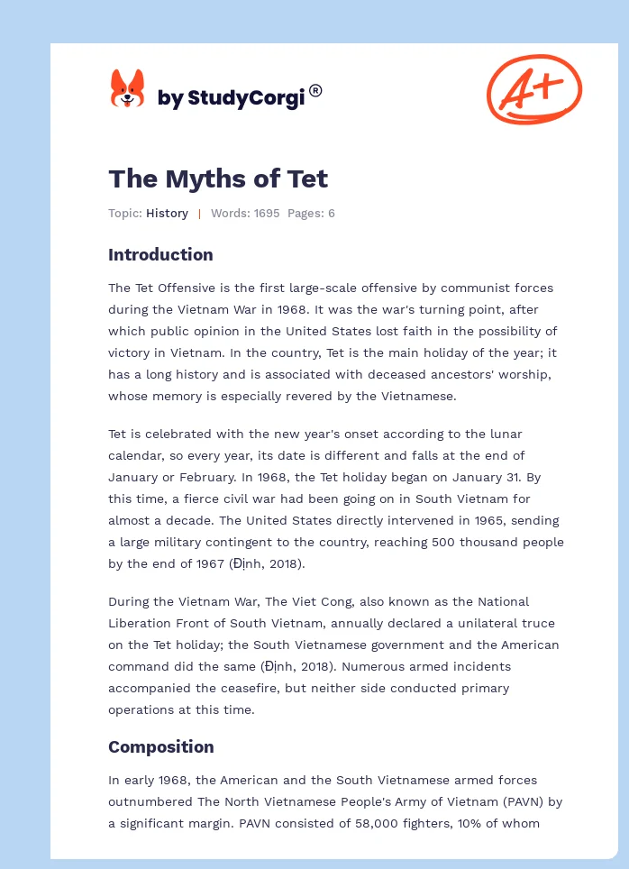 The Myths of Tet. Page 1