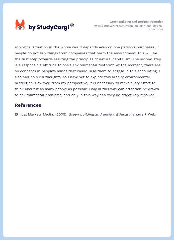Green Building and Design Promotion. Page 2