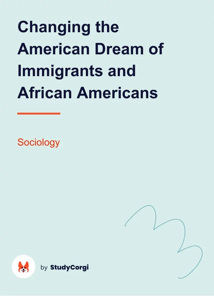 the american dream immigrants essay