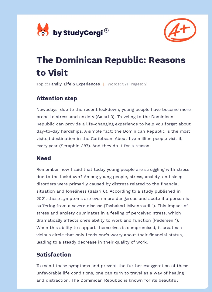 The Dominican Republic: Reasons to Visit. Page 1