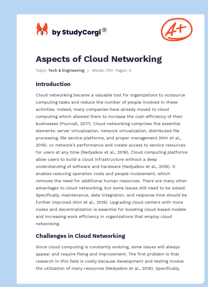 Aspects of Cloud Networking. Page 1
