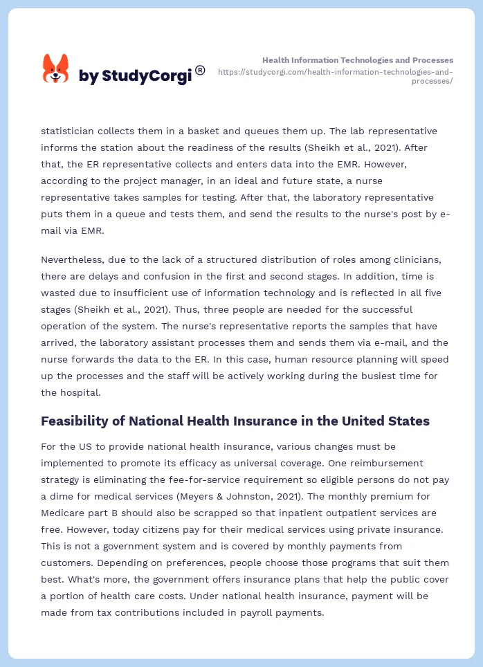 Health Information Technologies and Processes. Page 2