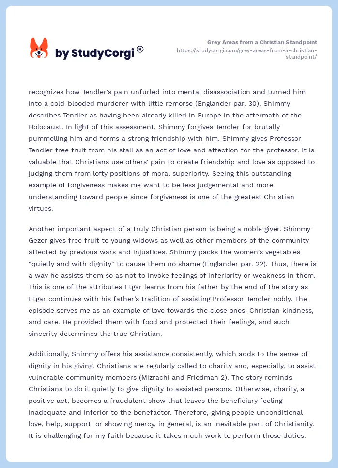 Grey Areas from a Christian Standpoint. Page 2