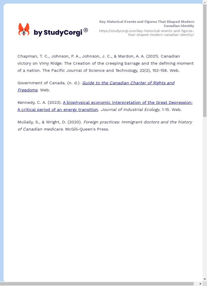 Key Historical Events and Figures That Shaped Modern Canadian Identity. Page 2