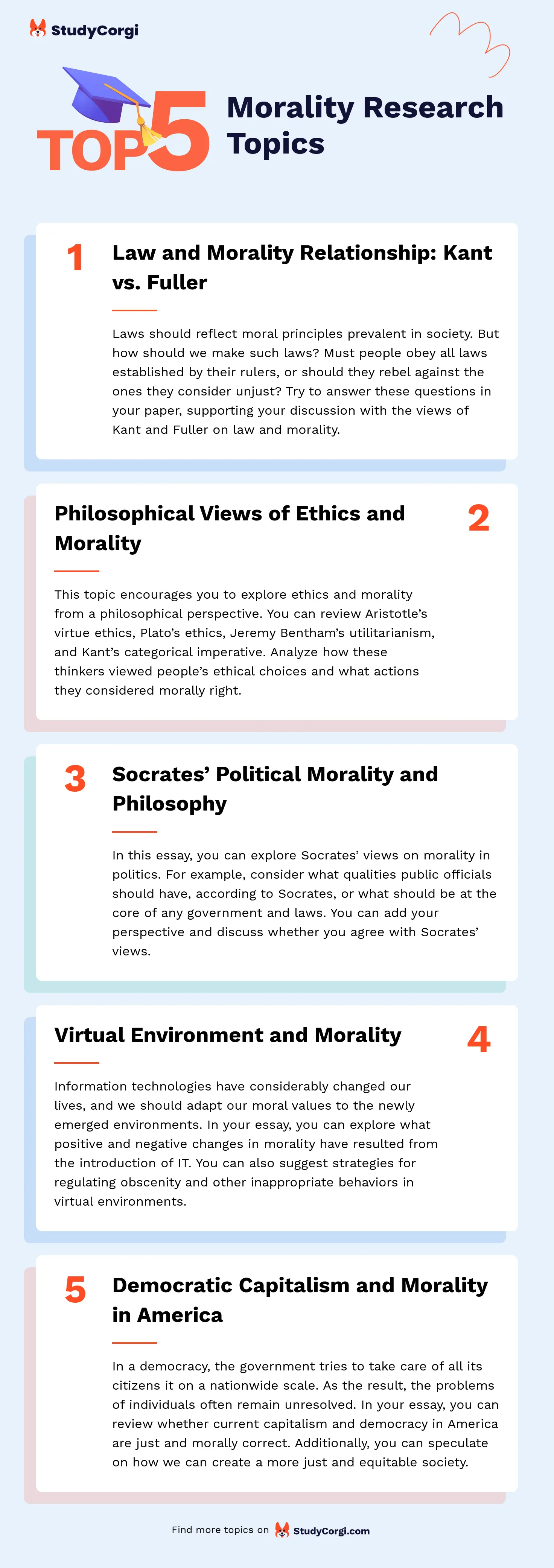 ethics and morality argumentative essay topics