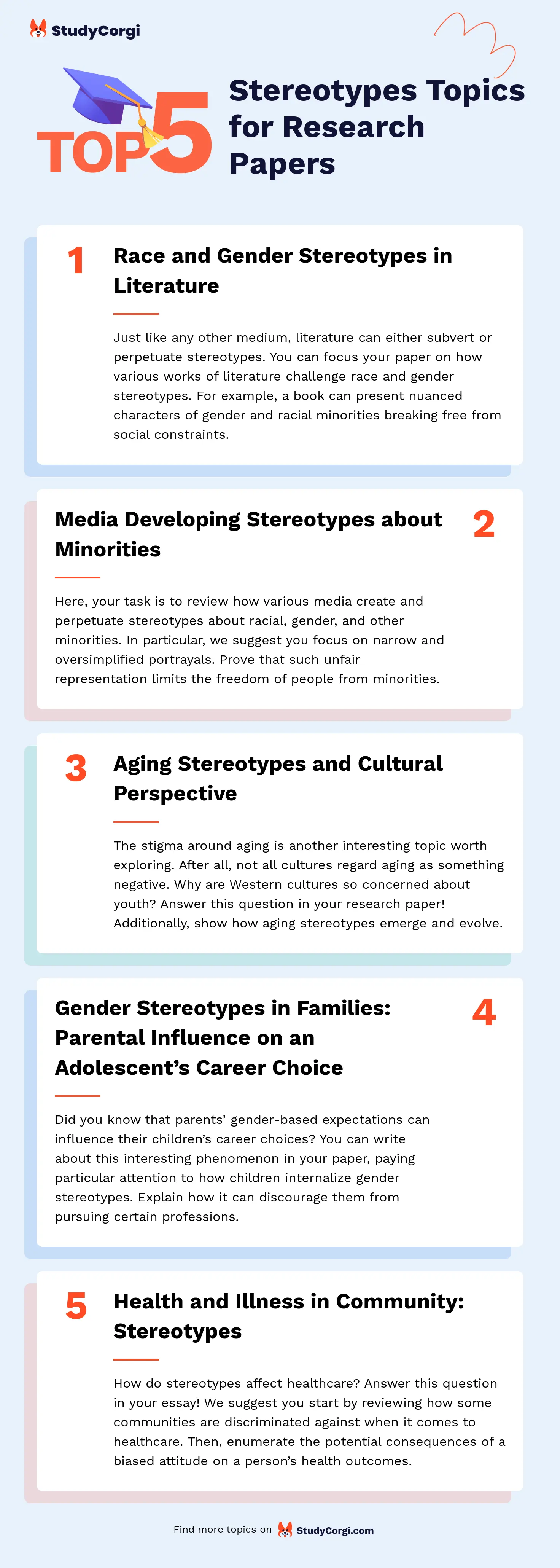 TOP-5 Stereotypes Topics for Research Papers